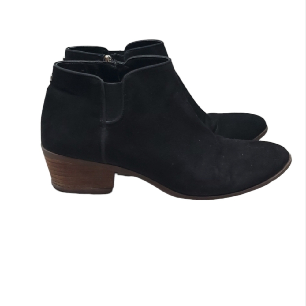 Circus by Sam Edelman Womens Suede Ankle Heels Booties shoes sz 8